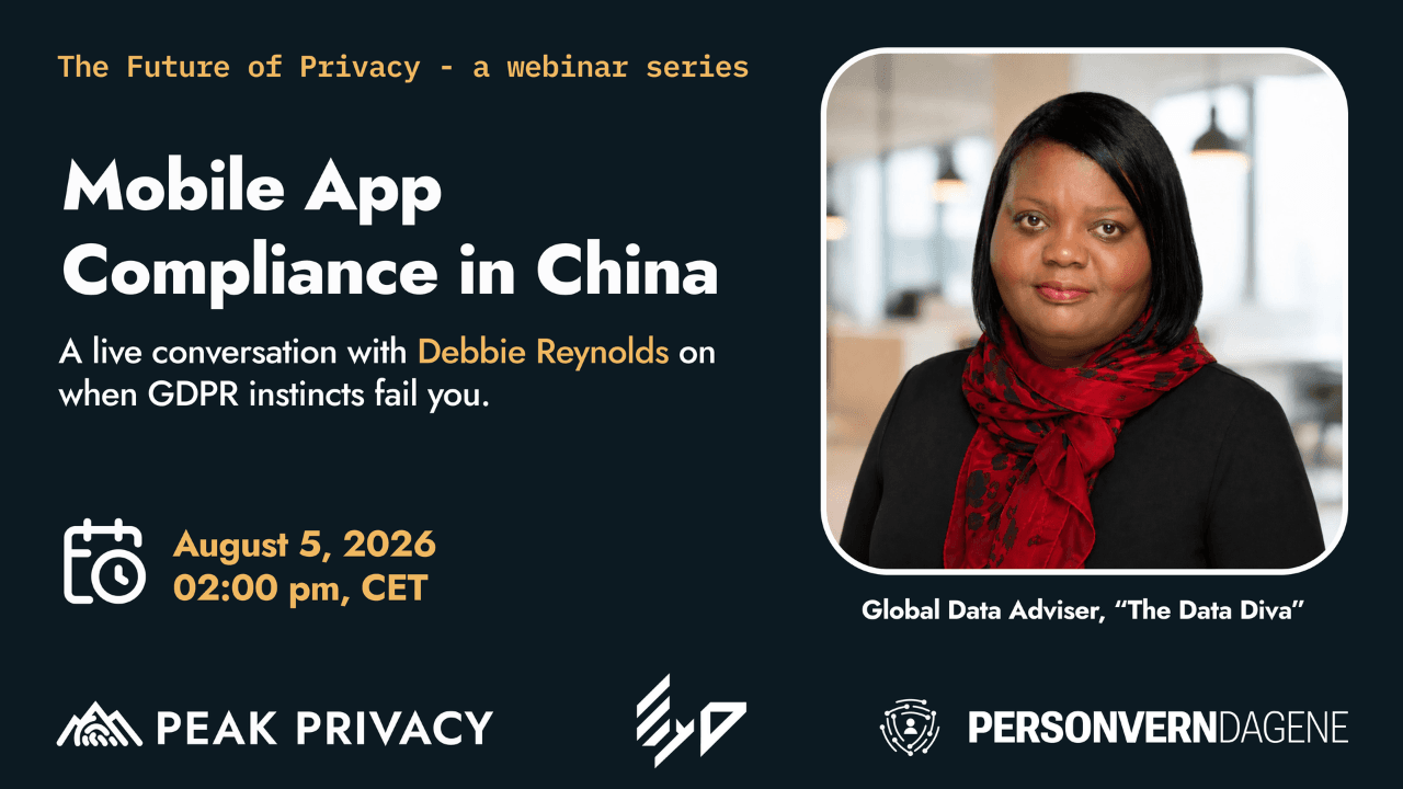 When GDPR Instincts Fail You: Mobile App Compliance Under China's PIPL